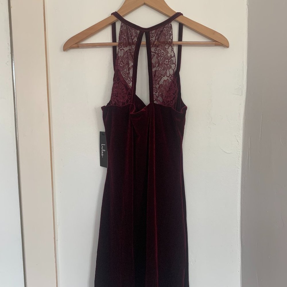 Maroon Dress